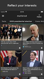 mattered | NEWS APP screenshot 0