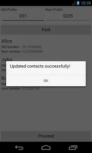 Edit Prefix Number screenshot 3