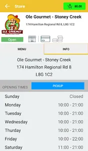 Ole Gourmet screenshot 2
