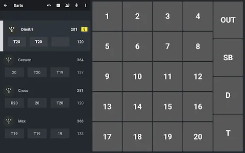 DARTS Scoreboard 2023 screenshot 12