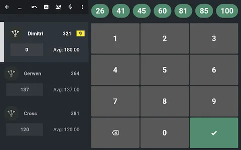 DARTS Scoreboard 2023 screenshot 6