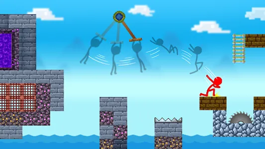 Stickman Parkour: Sky Jump screenshot 11