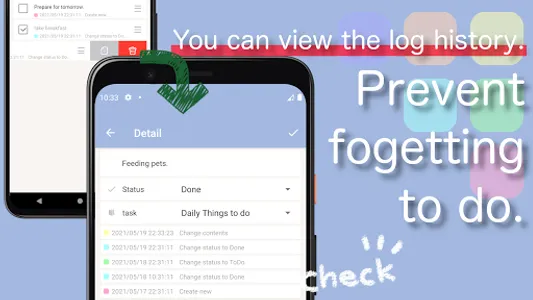 ToDo list with logging screenshot 2