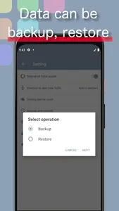 ToDo list with logging screenshot 3