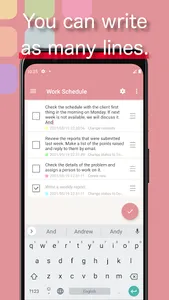 ToDo list with logging screenshot 4