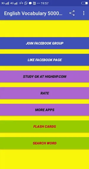 English Vocabulary 5000 Words screenshot 5