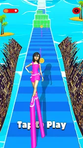 High heels 3d run dancing race screenshot 12