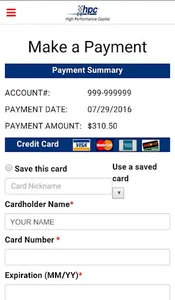 High Performance Capital screenshot 1