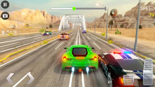 Highway Racing Car Driving Sim screenshot 1