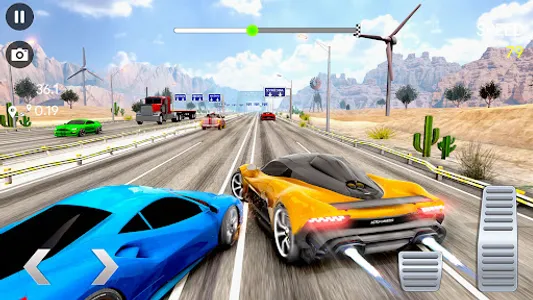 Highway Racing Car Driving Sim screenshot 11