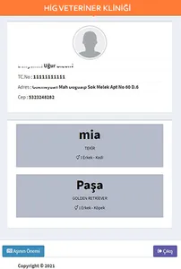 Hig Veteriner Kliniği screenshot 1