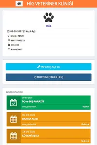Hig Veteriner Kliniği screenshot 2