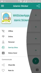 Islamic Sticker (WAStickerApps screenshot 5