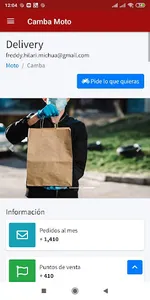 Camba Moto Delivery screenshot 3