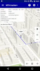 Transit Tracker+ - NYC screenshot 1