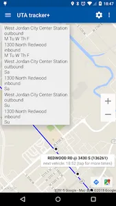 Transit Tracker - Utah screenshot 4