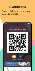 QR Scanner and Barcode Reader screenshot 0