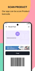 QR Scanner and Barcode Reader screenshot 2