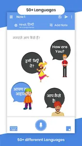 Hindi Voicepad - Speech to Tex screenshot 0
