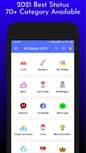 Hindi Status 2023 screenshot 1