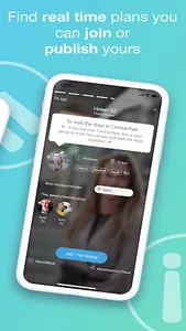 HIPLAN Meet people and make pl screenshot 2