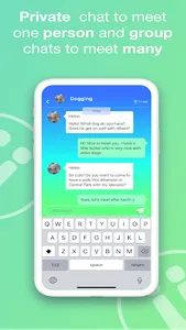 HIPLAN Meet people and make pl screenshot 4