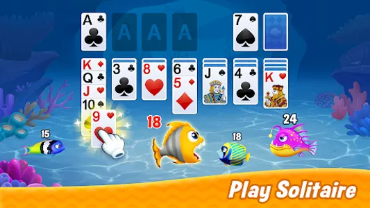 Fishland: Classic Solitaire screenshot 1