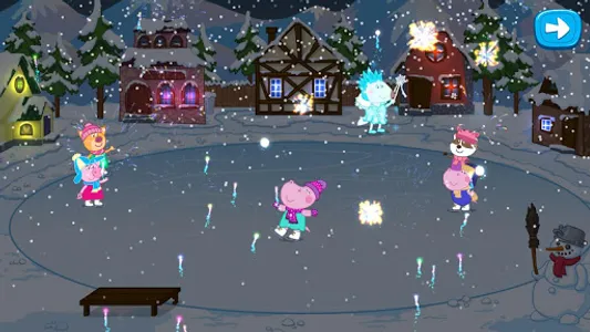 Hippo's tales: Snow Queen screenshot 14