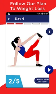 Lose Weight in 30 days Workout screenshot 0
