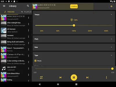 Reverse Music Player screenshot 6