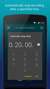 Hi-Q MP3 Voice Recorder (Demo) screenshot 6