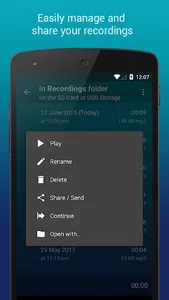 Hi-Q MP3 Voice Recorder (Demo) screenshot 7