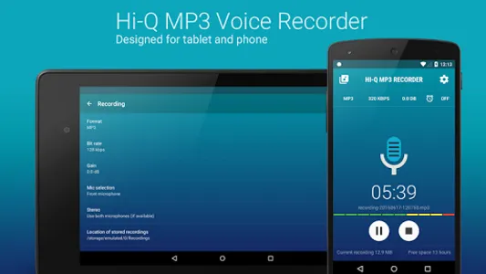 Hi-Q MP3 Voice Recorder (Pro) screenshot 8