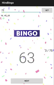 HiroBingo screenshot 2