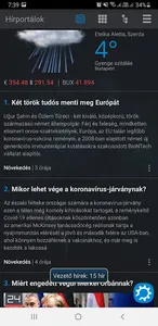 Hírportálok - Friss hírek screenshot 2
