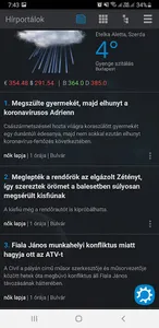 Hírportálok - Friss hírek screenshot 5