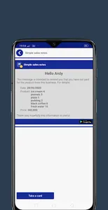 Simple Sales Notes screenshot 3
