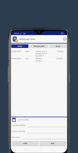 Simple Sales Notes screenshot 4