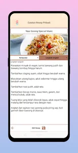 Personal Food Recipe Notes screenshot 4