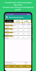 Kelola Keuntungan Warung screenshot 1