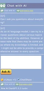 Multilingual AI chat screenshot 2