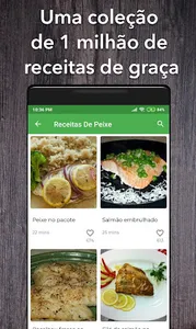 All recipes in Português screenshot 1