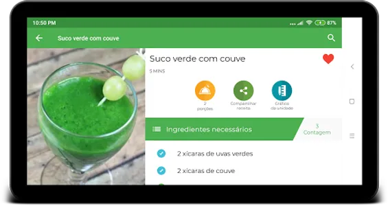 All recipes in Português screenshot 10