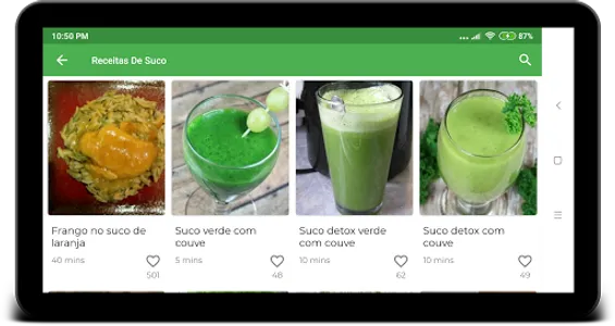 All recipes in Português screenshot 12