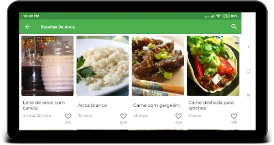 All recipes in Português screenshot 9