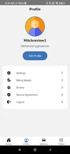Hitch Towing Customer screenshot 1