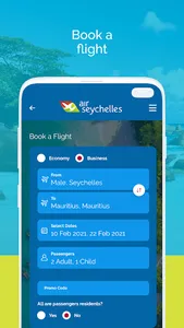 Air Seychelles screenshot 0