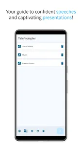 TelePrompter Smart Prompter screenshot 0