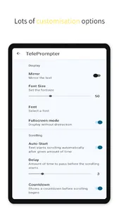 TelePrompter Smart Prompter screenshot 10