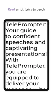 TelePrompter Smart Prompter screenshot 13